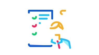 Akıllı Telefon Simgesi Canlandırması 'ndan söz eden iş adamı