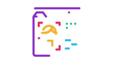 derin sahte çevrimiçi tarayıcı simgesi canlandırması