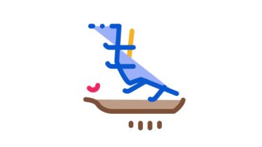 turist botu gezintisi simgesi canlandırması