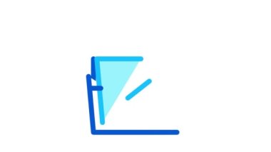 Havalandırma pencere simgesi çizimi için aç