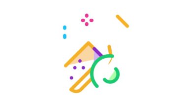 organik iksir ikonu animasyonlu şişe