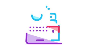 Bilgisayar Simgesi Canlandırmasından klavye dezenfeksiyonu