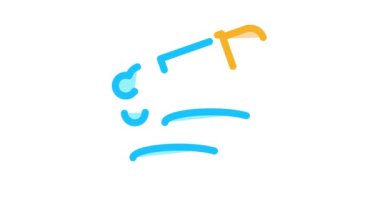 Lens düşürücü Sıvı Simge Canlandırması