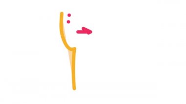 abdominal yağ aldırma simgesi canlandırması