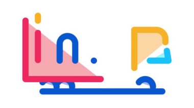 reklam kamyonu simge canlandırması