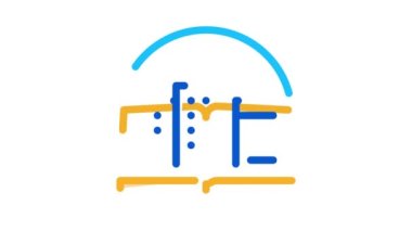 şehir coğrafya simgesi canlandırması