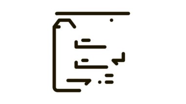 Web sitesi çalışma süreci adım adım simge canlandırması