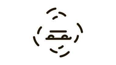 araba sinyalizasyon Simgesi Canlandırması