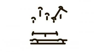 araba kullanımı bilgi simgesi canlandırması