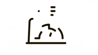 yüksek hız yükü web sitesi simge canlandırması