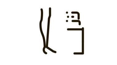 Tıraş sonrası bacak spreyi Simge Canlandırması