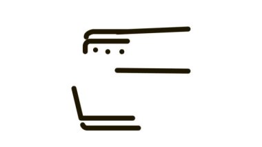 Suşi rulosu wasabi Simgesi Canlandırması