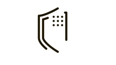 akıllı ev koruma simgesi canlandırması