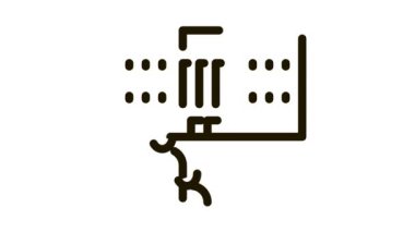 anaokulu binası Simge Canlandırma rengi