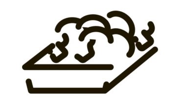 mantar kabı Simge Canlandırması