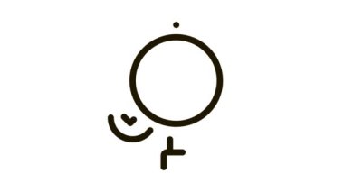 kahve çekirdeği araştırma simgesi canlandırması