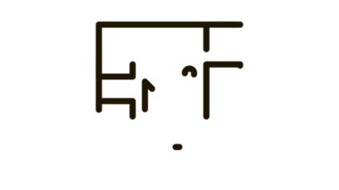 daire planlama Simgesi Canlandırması