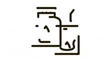 Ateş Simgesi Canlandırması için bbq sıvısı