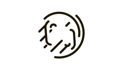 bbq Simgesi Canlandırmasında kızarmış et