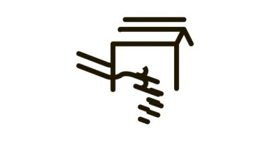 yemek torbası simge canlandırması