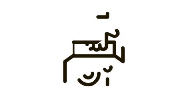 yiyecek kabı teslimatı Simge Canlandırması