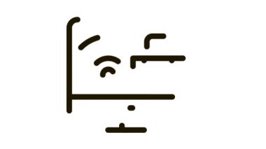 Bilgisayar ekranında wifi ve iş durumu Simge CanlandırmasıName