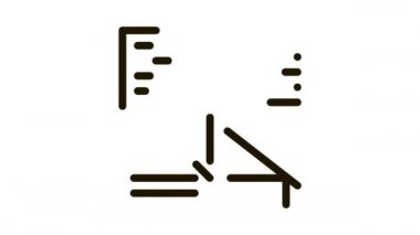 çatı iskeleti Simge Canlandırması