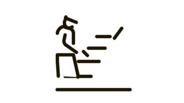 çatı tamircisi çatı simgesi canlandırması