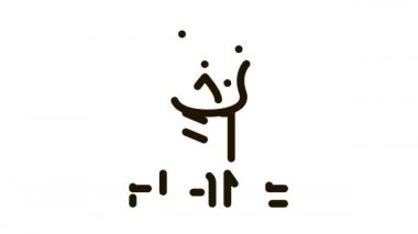 havai fişek alev simgesi canlandırması