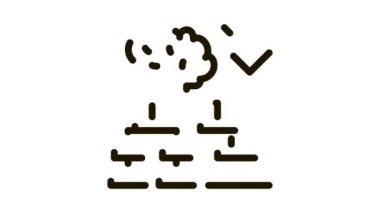 Beyin etiketi hiyerarşi şeması Simge Canlandırması