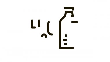 su H2O şişe Simge Canlandırması