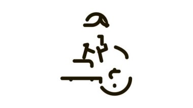 İş adamı davası ve para banknotu Simge Canlandırması