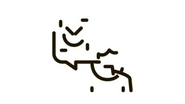 Kadın reddi Simge Canlandırması