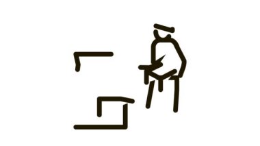 Karton kutuları olan evsiz Simge CanlandırmasıName