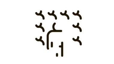 Konuşmacı seyirci önünde duruyor Simge Canlandırması