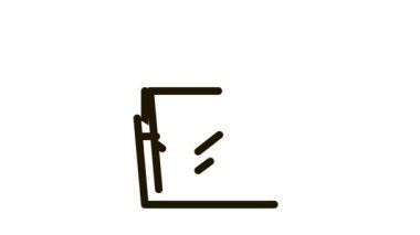 Havalandırma pencere simgesi çizimi için aç