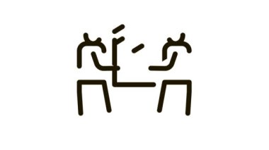 Cam Simge Canlandırması tutan insanlar