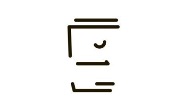 yazdırılmış kağıt bardak etiketi Simge CanlandırmasıName