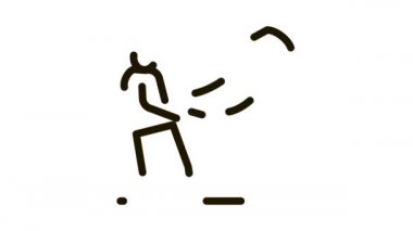 Uçurtma Simgesi Canlandırması Olan Adam