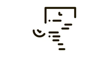 Tıbbi rapor simgesi canlandırması