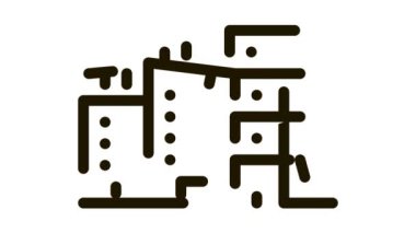 yıkılan yüksek binalar Simge Canlandırması