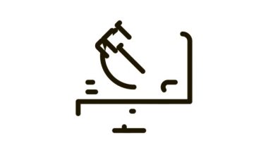 açık artırma Simgesi Canlandırmasının bilgisayar sürümü