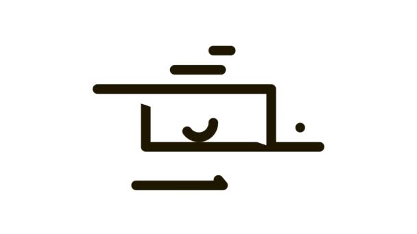 Kleurenfoto 's pictogram Animatie — Stockvideo
