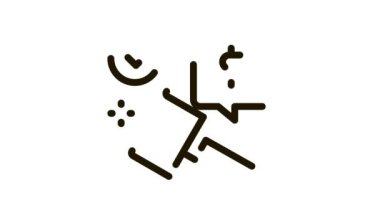 Satış onayı için açık arttırma çekici vuruşu Simge Canlandırması