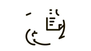 Güvenlik hizmetleri için para ödemesi Simge Canlandırması