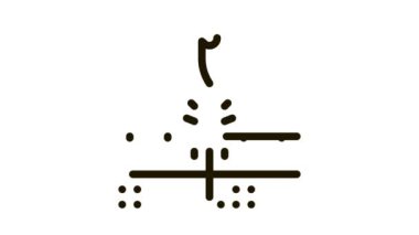 Cilt simgesi ana hatlarına iğne batırmak