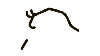 El yapımı akupunktur Simgesi Canlandırması