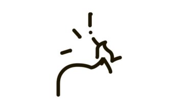 şiddetli mide yanması Icon animasyonu