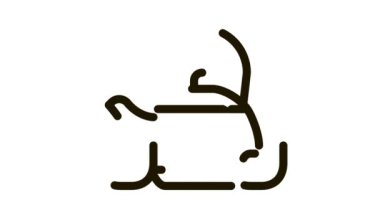 Çaydanlık ve iki fincan Simge Canlandırması