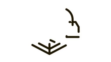 çay poşeti piramitleri Simge Canlandırması